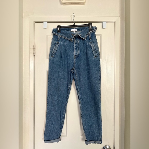 RE/DONE Womens 80s Fold Over Jeans - Seventies size 26 - Picture 4 of 7